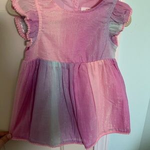 Rainbow pastel dress